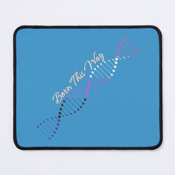 Item preview, Genderfluid Pride Flag DNA, Genderfluid Born This Way Pride Design designed and sold by Travelslightly.