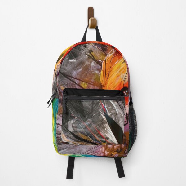 Item preview, Fox Portrait. rainbow fox, colorful fox designed and sold by FoxVibes.