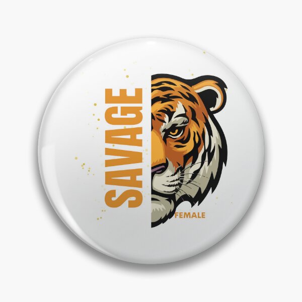 Item preview, Savage Female Tiger designed and sold by LuxTeesNThings.