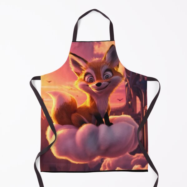 Item preview, Fox Portrait. fox on clouds designed and sold by FoxVibes.