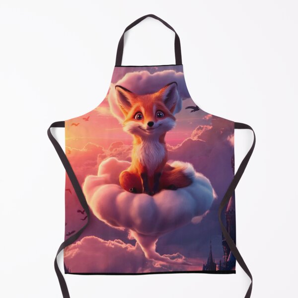 Artikelvorschau, Fuchs-Porträt. Fuchs auf Wolken entworfen und verkauft von FoxVibes.