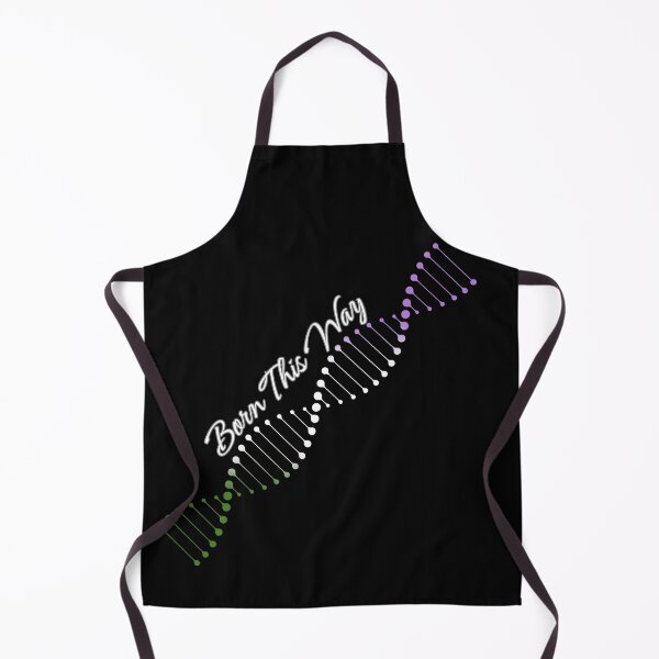 Item preview, Genderqueer Pride Flag DNA, Genderqueer Born This Way Pride Design designed and sold by Travelslightly.
