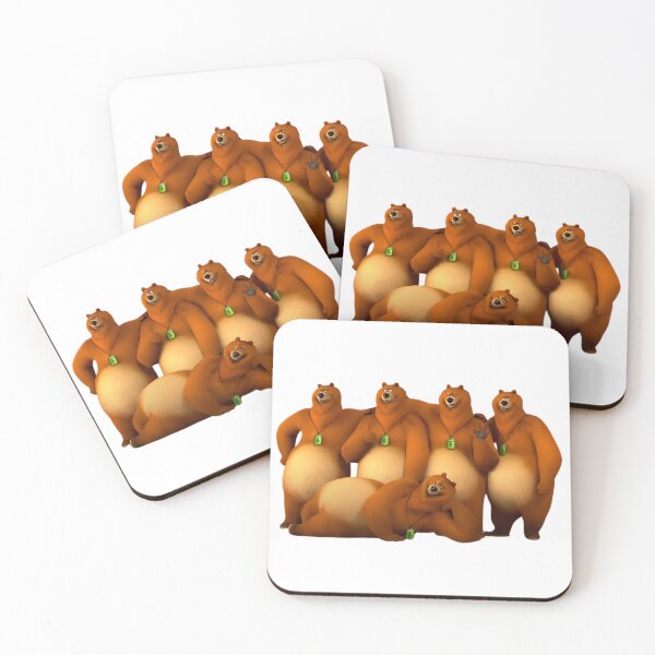 Item preview, squad of grizzy and lemmings designed and sold by Reo12.