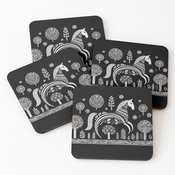 Item preview, Madhubani  Horse designed and sold by PictaNova.