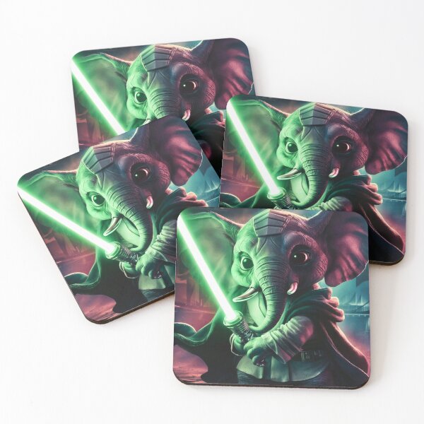 Item preview, Elephant Portrait. elephant light saber designed and sold by ElephantVibes.