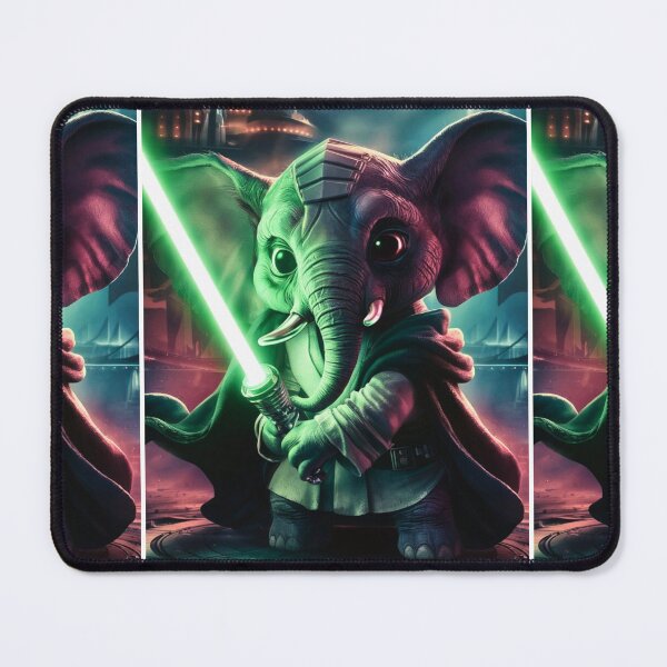 Item preview, Elephant Portrait. elephant light saber designed and sold by ElephantVibes.