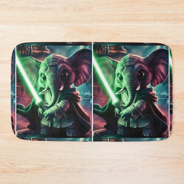 Item preview, Elephant Portrait. elephant light saber designed and sold by ElephantVibes.