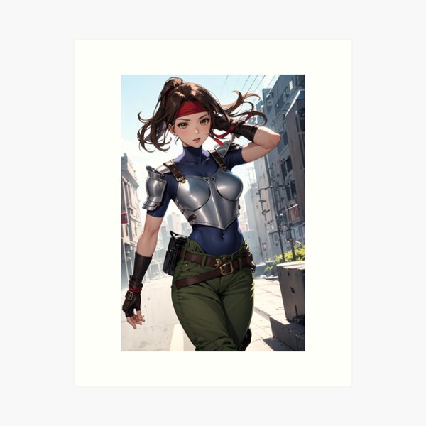 Item preview, Jessie Rasberry - Final Fantasy VII Remake Fanart designed and sold by iloveanimechibi.