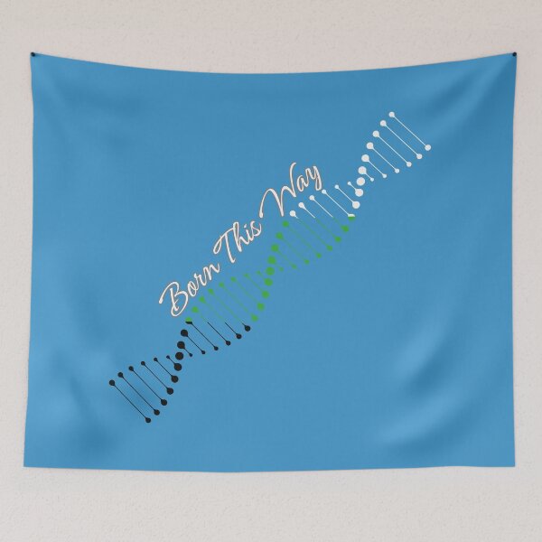 Item preview, Neutrois Pride Flag DNA, Neutrois Born This Way Pride Design designed and sold by Travelslightly.