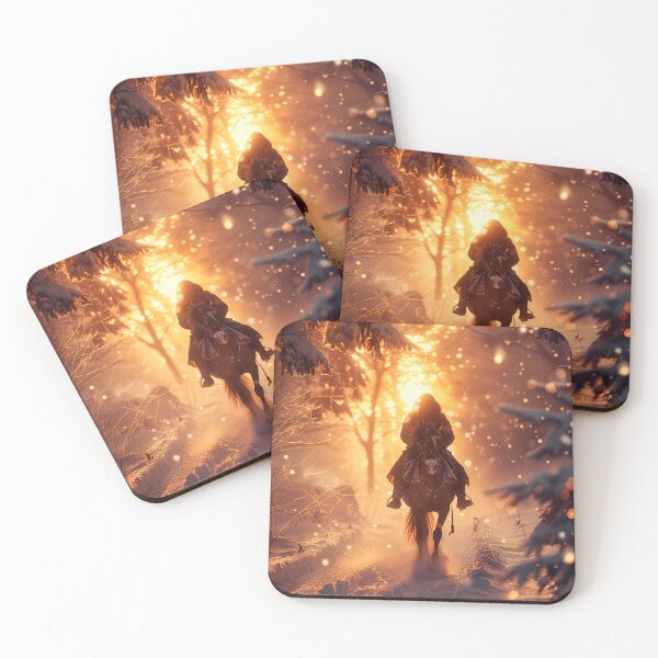 Item preview, Mystery fantasy rider in Winter wonderland 2 designed and sold by Art by Lilia.