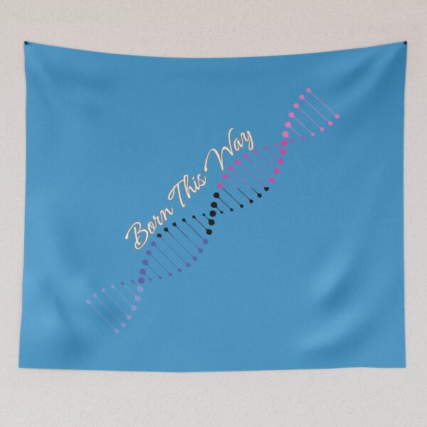 Item preview, Omnisexual Pride Flag DNA, Omni Born This Way Pride Design designed and sold by Travelslightly.