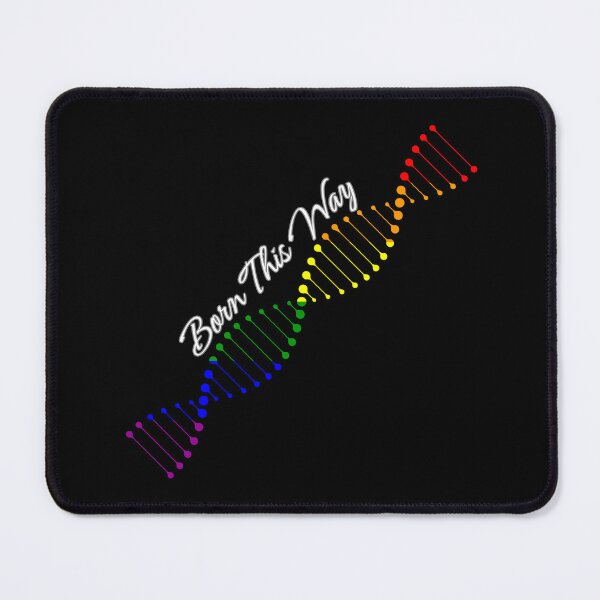 Item preview, LGBTQIA+ Pride Flag DNA, Rainbow Born This Way Pride Design designed and sold by Travelslightly.