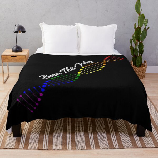 Item preview, LGBTQIA+ Pride Flag DNA, Rainbow Born This Way Pride Design designed and sold by Travelslightly.