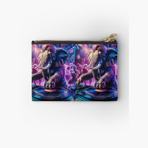Item preview, Elephant Portrait. nightclub dj designed and sold by ElephantVibes.