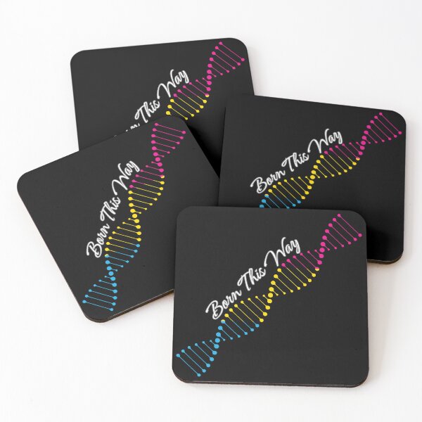 Item preview, Pansexual Pride Flag DNA, Pan Born This Way Pride Design designed and sold by Travelslightly.