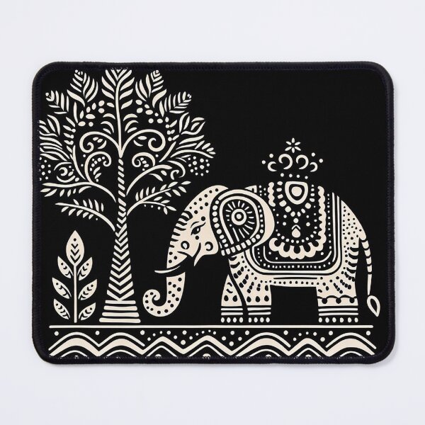 Item preview, Madhubani Elephant designed and sold by PictaNova.