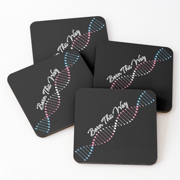 Item preview, Transgender Pride Flag DNA, Trans Born This Way Pride Design designed and sold by Travelslightly.