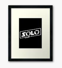 Solo Cups (Han/Solo Cup Mash-Up) Framed Print