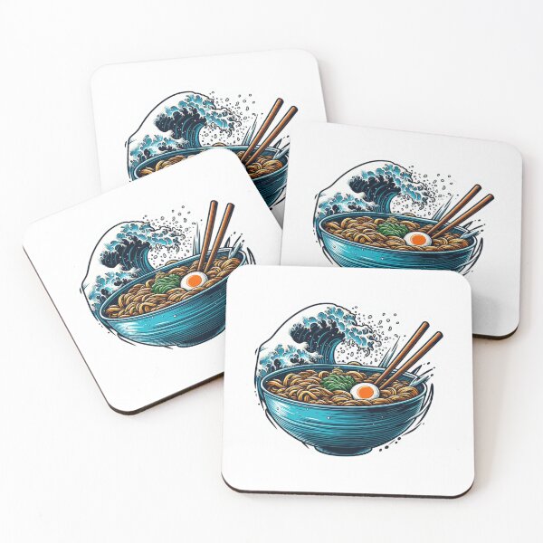 Item preview,  Great Ramen Wave designed and sold by asbno19.