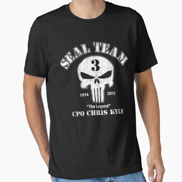 Vista previa del artículo con la obra « Seal Team Us Francotirador Leyenda Americana», diseñado y vendido por VanikaNeely.