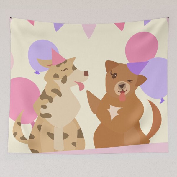 Item preview, Birthday Pawty designed and sold by Kyna Arts.