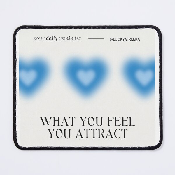 Item preview, Attraction Self Affirmation Design designed and sold by luckygirlera-.