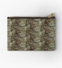 untitled; graphite swirl drawing Studio Pouch