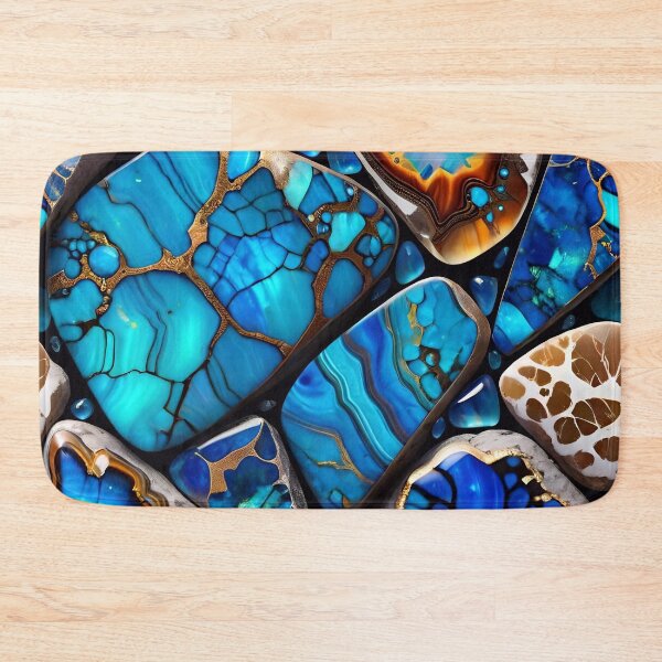 Item preview, Abstract Boulder Opal Stone Pattern designed and sold by TheArtOfPat.