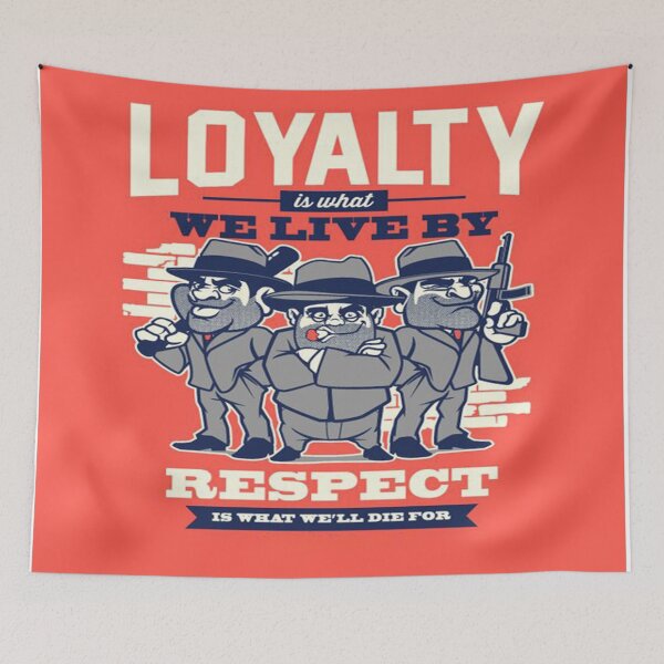 Item preview, Loyalty and respect designed and sold by leen12 Art Designs Prints.