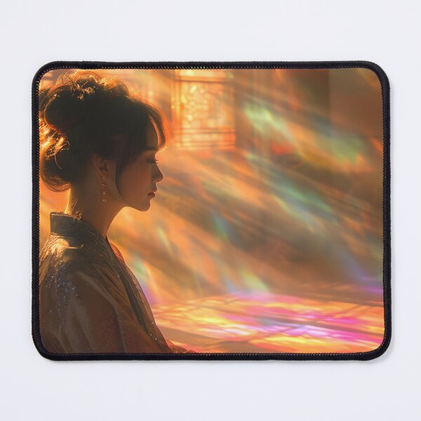 Artikelvorschau, Elegant woman in vibrant fantasy setting entworfen und verkauft von Artessie.