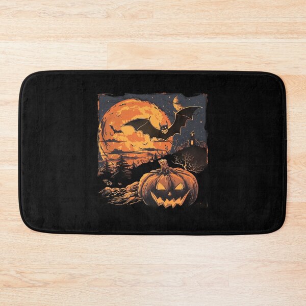 Item preview, Vintage Pumpkin Scene Happy Halloween designed and sold by elnexshop.