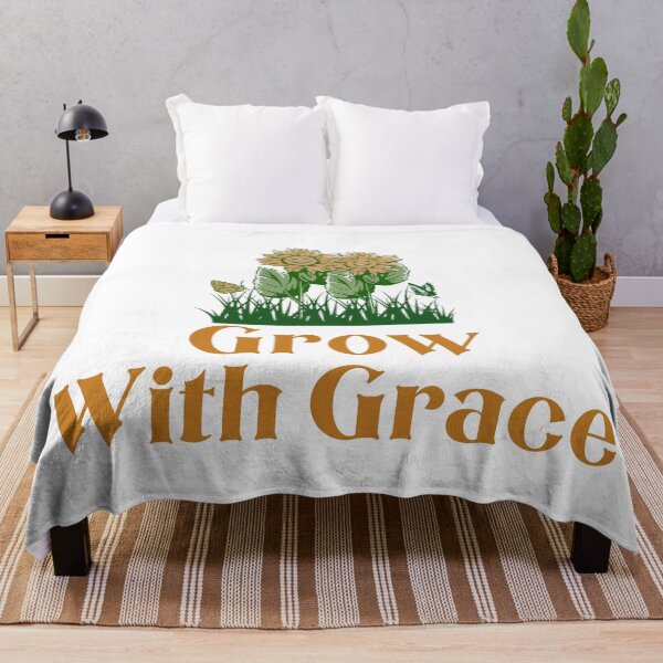 Item preview, Grow With Grace Quote designed and sold by CyberWindow.