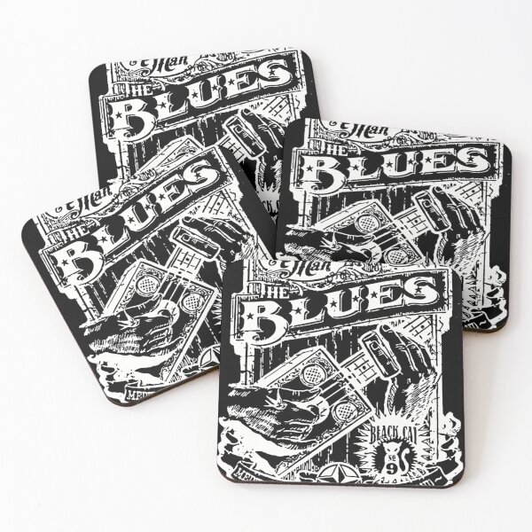 Item preview, Blues Music Poster designed and sold by nechamalindie.