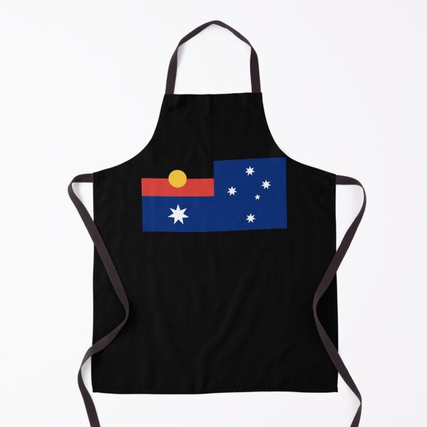Item preview, Australian Flag with Aboriginal Flag designed and sold by Daviddaveys.