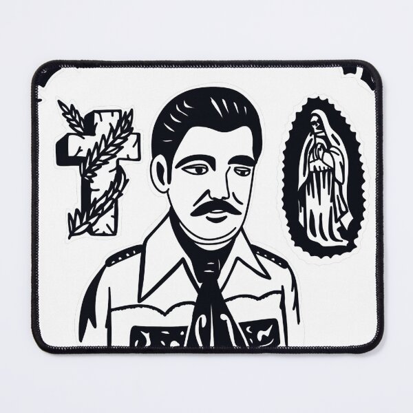 Item preview, Jesus Malverde designed and sold by woodcutterbcn.
