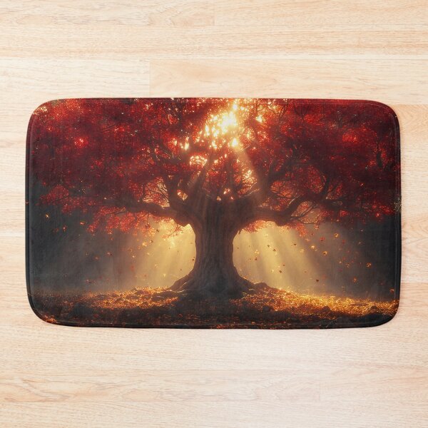 Item preview, Wierwood tree in golden hour designed and sold by Art by Lilia.