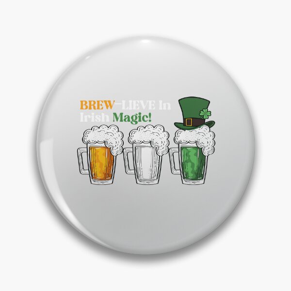 Item preview, Leprechaun Luck With Every Sip! Brew-lieve In Irish Magic T-Shirt designed and sold by kcaandwu.