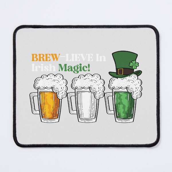 Item preview, Leprechaun Luck With Every Sip! Brew-lieve In Irish Magic T-Shirt designed and sold by kcaandwu.