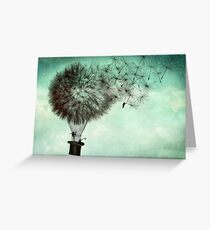 The business men's goodbye Greeting Card