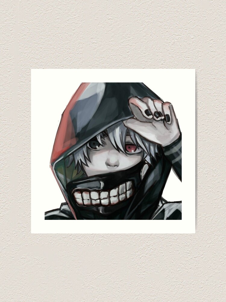 Tokyo Ghoul Cute Kaneki Ken Art Print By Putyopantson Redbubble