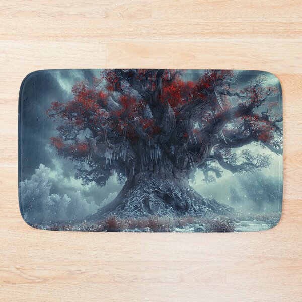 Item preview, Wierwoods tree in winter designed and sold by Red Witch Art.