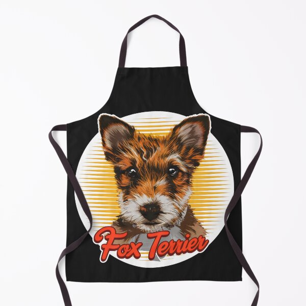 Item preview, Fox Terrier Portrait: Red, Brown & White Energy designed and sold by SplashTastic.