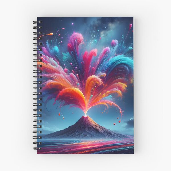 Item preview, Volcano Erupting Color designed and sold by vrphotographysa.
