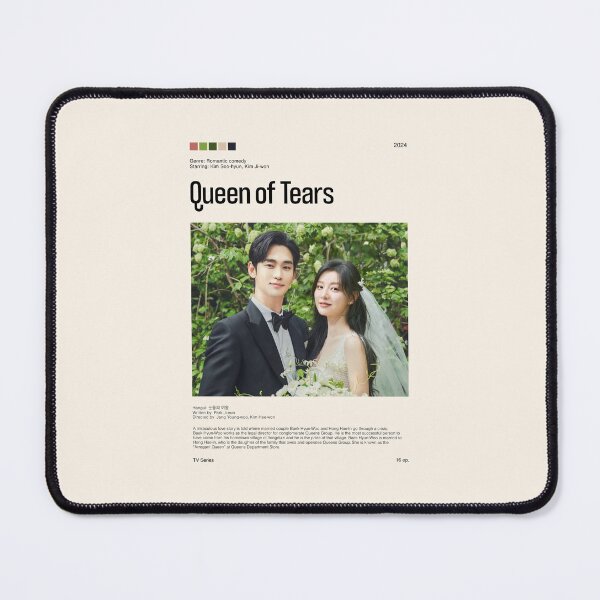 Item preview, Queen Of Tears, Minimalist Kdrama (2024) designed and sold by PinkandP.
