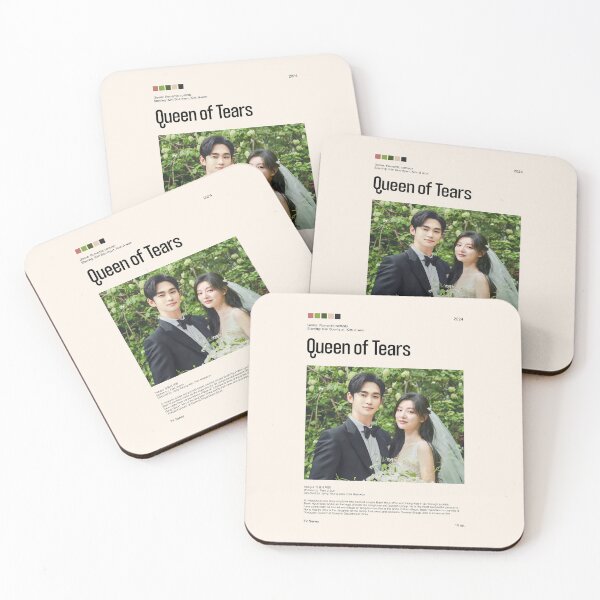 Item preview, Queen Of Tears, Minimalist Kdrama (2024) designed and sold by PinkandP.