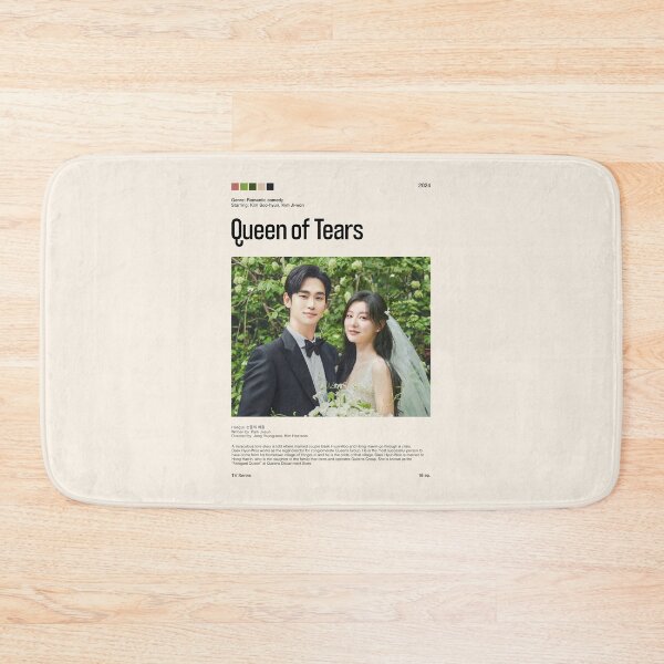 Item preview, Queen Of Tears, Minimalist Kdrama (2024) designed and sold by PinkandP.