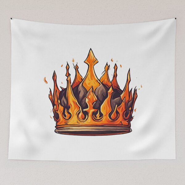 Item preview, Flaming Crown Majesty designed and sold by Tom-Johnson.