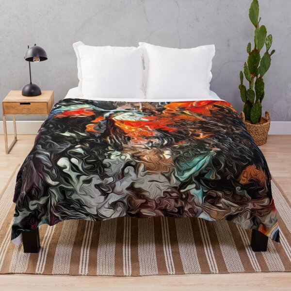 Item preview, Angry Native Ancestor Abstract Art designed and sold by oz10.