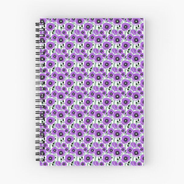 Artikelvorschau, Purple Poppies Green Stripes entworfen und verkauft von CircusValley.
