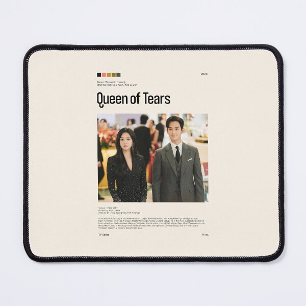 Item preview, Queen Of Tears, Minimalist Kdrama (2024) designed and sold by PinkandP.